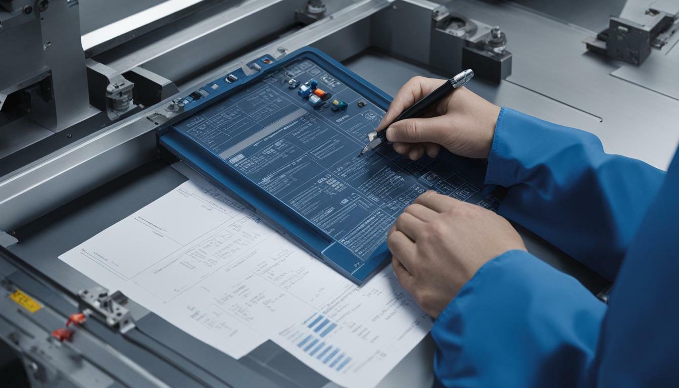 cnc machine inspection checklist